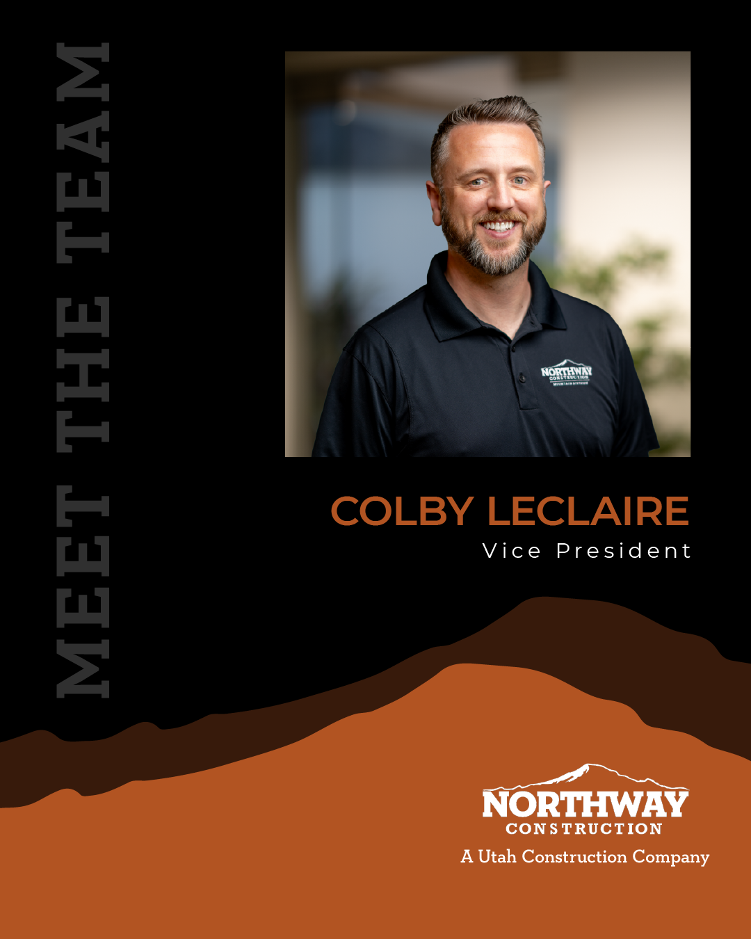 Colby LeClaire, Vice President of Northway Construction Mountain Division, Leads Team to Meet the Needs of Utah Construction Projects