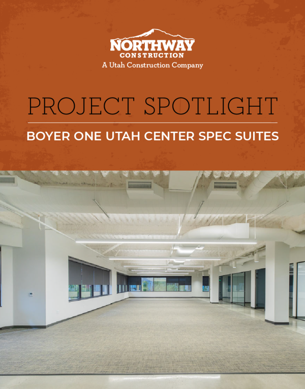 Project Spotlight: Boyer One Utah Center Suites Tenant Improvement in Salt Lake City, Utah